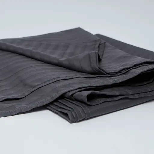 Простирадло Moon&Star Dark Serenity Satin Stripe Gold Люкс 220х240 см (MS-860000244) - фото 1