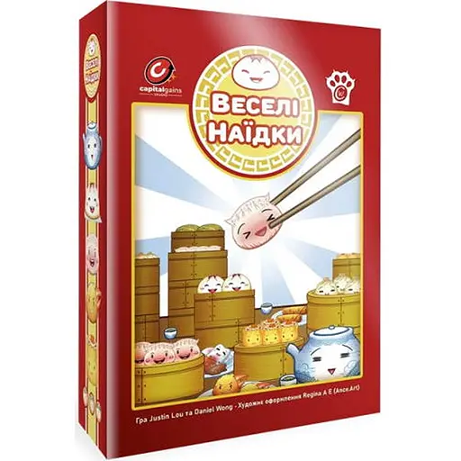 Настольная игра Woodcat Веселые Наедки (Happy Dim Sum) (укр.) (W0046) - фото 1