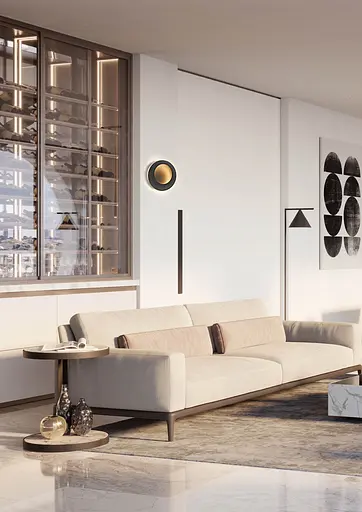 Настенный светильник Skarlat RWLB082 5W BK 3000K - фото 7