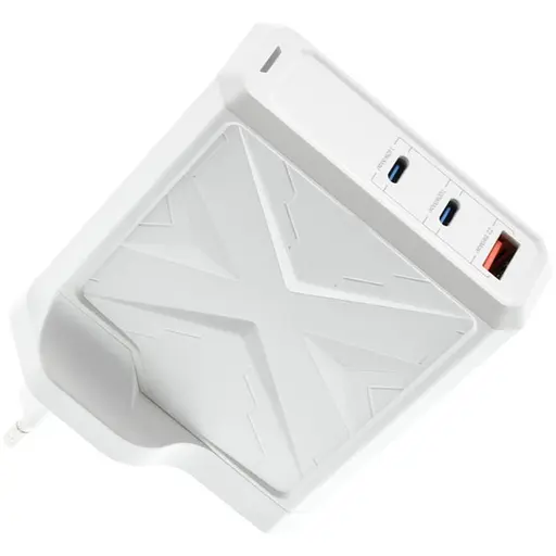 Адаптер зарядний блок живлення Remax RP-U106 140 W (3 виходи 1 USB + 2Type-C) - фото 2