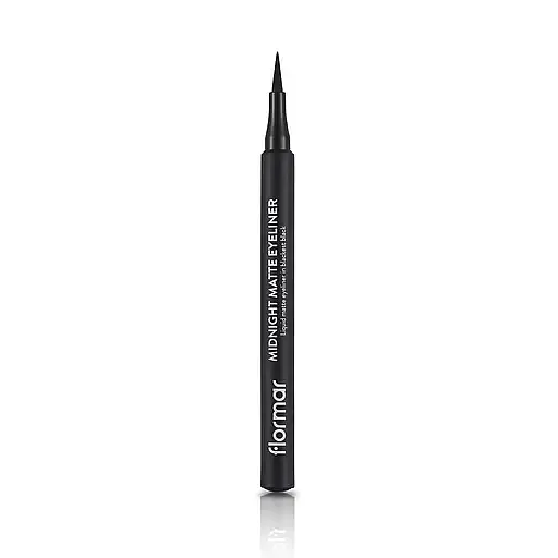 Подводка-фломастер для глаз Flormar Midnight Matte Eyeliner, тон Black (8000019546531) - фото 2
