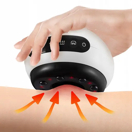 Массажная вакуумная банка 4FIZJO аккумуляторная с ИК прогревом 4FJ0516 White (P-5907739318688) - фото 9