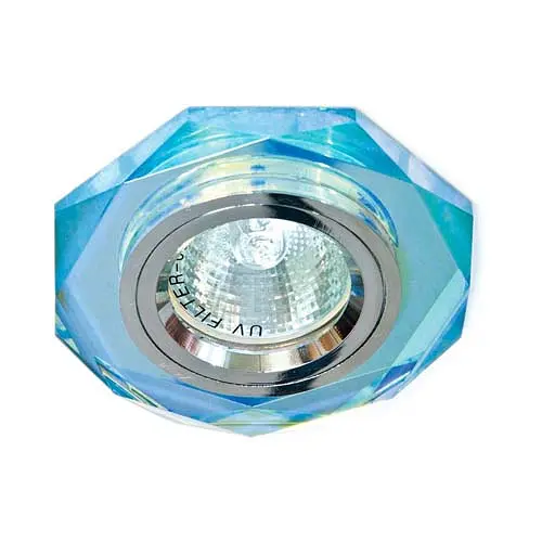Вбудований світильник Feron 8020-2 під лампу 7-мультиколор - фото 1