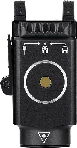 Фонарь с ЛЦВ Olight Baldr S Green Laser Black - фото 7