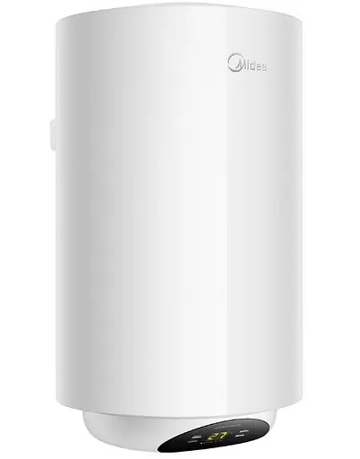 Водонагреватель Midea 50 л, 1500 Вт, мокрый ТЭН, вертикальный, цилиндрический, белый (D50-15EW1(W)) - фото 3