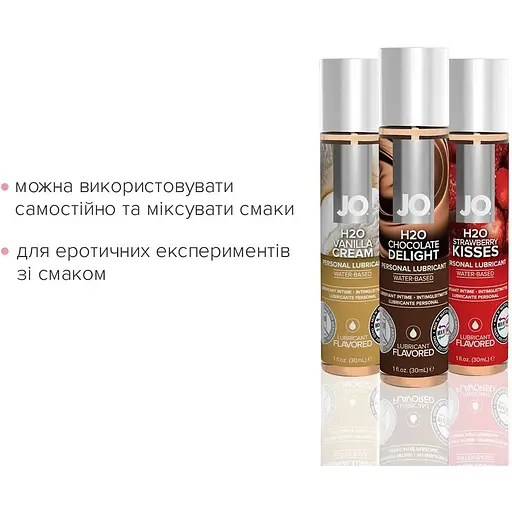 Набор System JO Tri-Me Triple Pack - Neapolitan (3x30 мл) три разных вкуса оральных смазок - фото 2