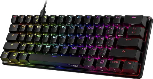 Клавиатура HyperX Alloy Origins 60 Red UA RGB Black (4P5N4AA) - фото 3