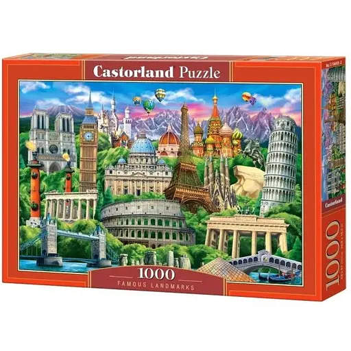 Пазл Castorland Известные места 1000 эл. (C-104901)