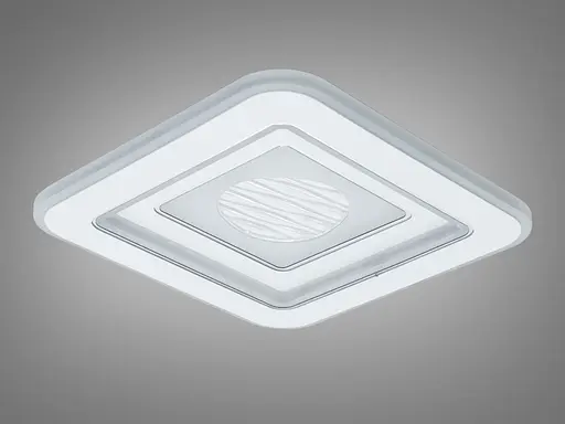 Світлодіодна стельова панель Romin квадрат біла 39 Вт 7 м² - фото 4