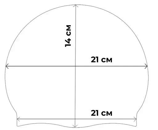 Дитяча Шапочка для плавання 2-6 років Renvo Orta JR Блакитний OSFM (1SC400-0414) - фото 3