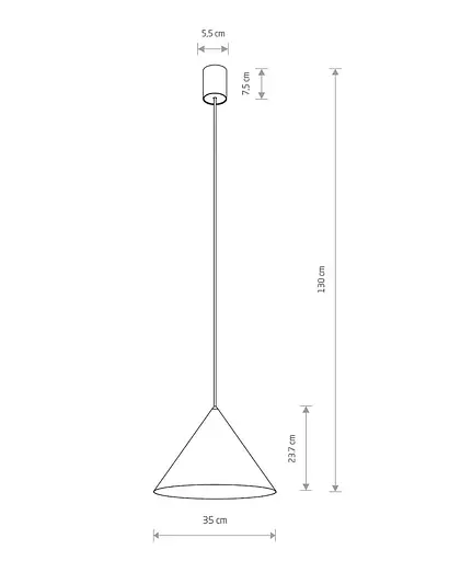 Підвісний світильник Nowodvorski 8001 Zenith M - фото 2