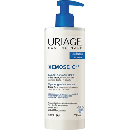 Крем-гель для душу Uriage Xemose Gentle Cleansing Syndet 500 мл (3661434005916)