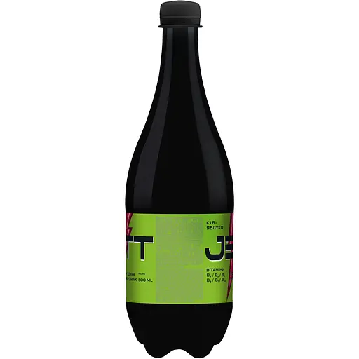Напиток энергетический Jett со вкусом киви и яблоки 0.8 л - фото 2