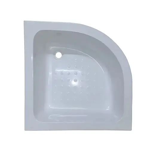 Акриловый душевой поддон угловой 90х90х25 VERONA - фото 2