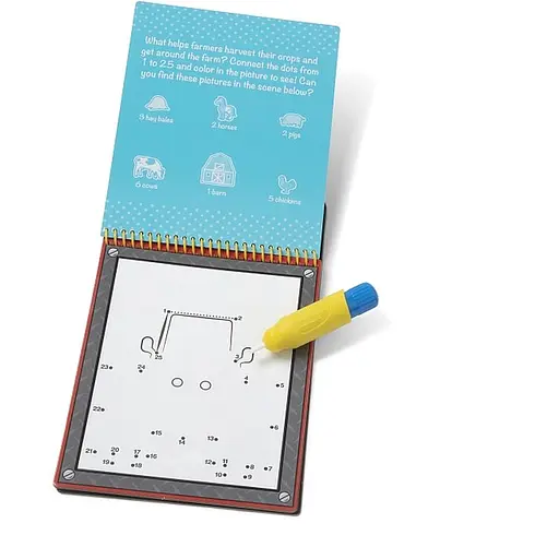 Розмальовка по крапкам Melissa & Doug Транспортні засоби водна чарівна (MD31951) - фото 3