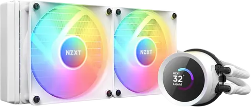 Водяное охлаждение NZXT Kraken 280 ARGB White (RL-KR280-W1)