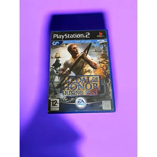 Диск с игрой на PlayStation 2 Medal of Honor: Rising Sun