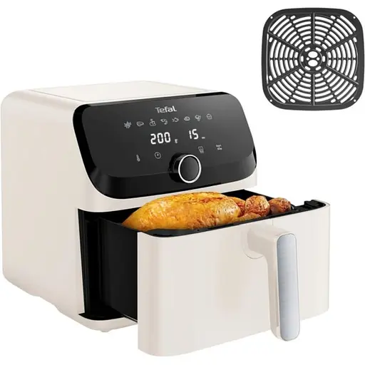 Мультипіч Tefal Easy Fry Mega 1700 Вт бежева (EY855AE0) - фото 2