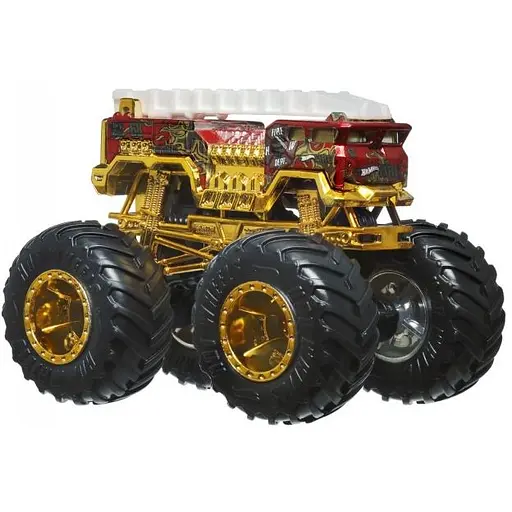 Машинка-позашляховик з кубком Hot Wheels Monster Trucks Бігфут - чемпіон в асортименті (JDV96) - фото 3