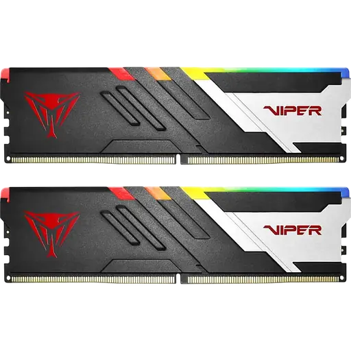 Оперативна пам'ять Patriot 32GB (2x16GB) DDR5 7000MHz Viper Venom RGB (PVVR532G700C32K)