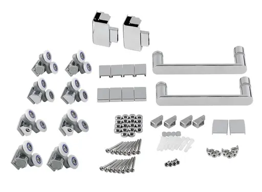 Набор Qtap Душевая кабина Taurus CRM1011SC6, квадратная, стекло прозрачное 6 мм + Душевой поддон Tern 301112 - фото 6
