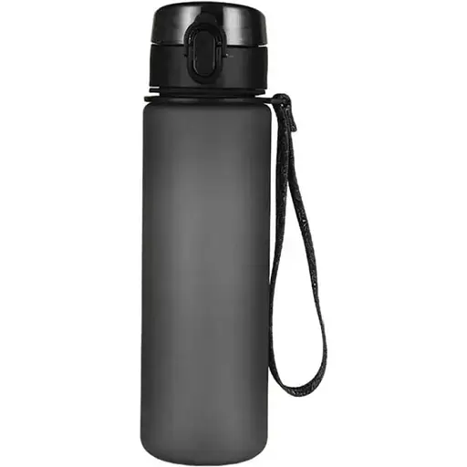 Бутылка для воды EasyFit AquaFlow 600 мл черная (EF-7003-BK) - фото 1