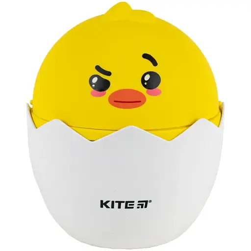 Настольный контейнер для мусора Kite желтый (K24-009-3)