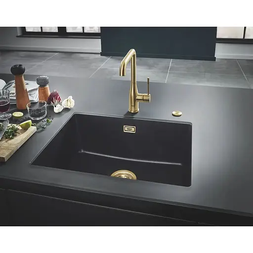 Мийка для кухні Grohe 610 x 457 мм, Granite Black (31655AP0) - фото 4