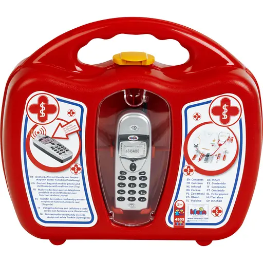 Игрушечный набор врача Klein PRO с халатом и мобильным телефоном (4353) - фото 3