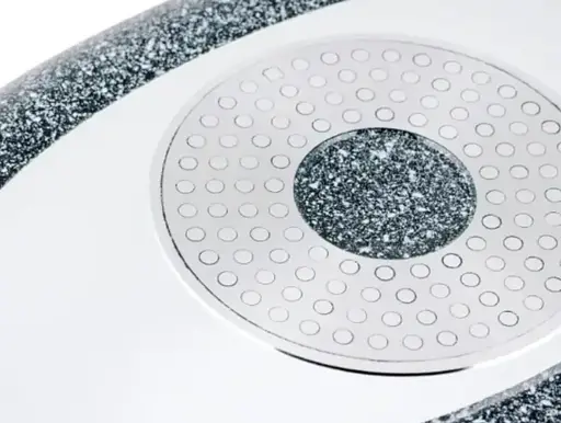 Гусятниця Edenberg EB-4602 з литого алюмінію з мармуровим покриттям з кришкою - фото 5