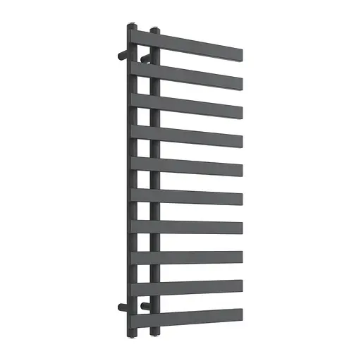 Рушникосушка дизайнерська Ideale Aurora 1110/1000/450 антрацит, Антрацит - фото 1