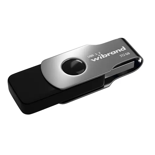 Флеш-накопичувач Wibrand USB 3.2 Gen1 Lizard 512GB чорний - фото 3