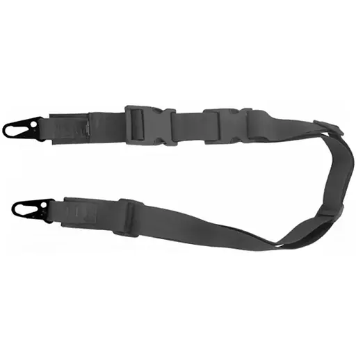 Ремінь збройовий MEDAN 2256 триточковий №1. Чорний - фото 2