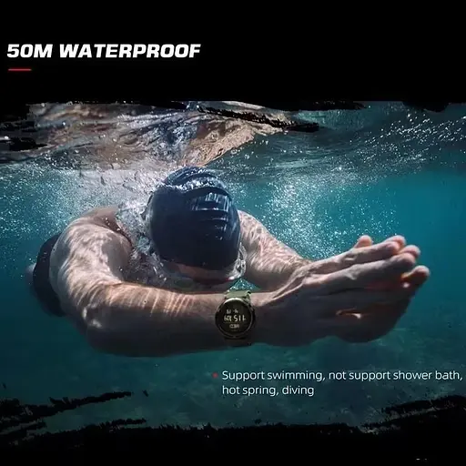 Тактические военные часы North Edge Alps Carbon Fibre+ мужские зеленые - фото 8