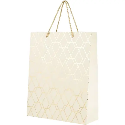 Пакет подарунковий XDW111186 Молочний - фото 1