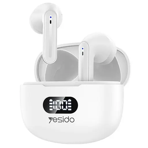 Беспроводные Bluetooth наушники Yesido TWS19 белый - фото 2