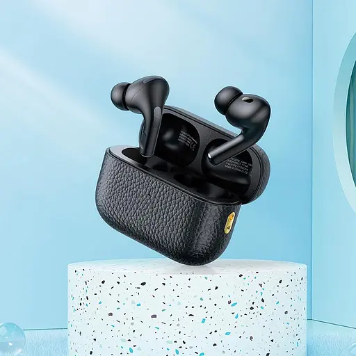 Бездротові вакуумні навушники Hoco Duke EQ9 Plus, true wireless, ANC, Noise Reduction, BT headset, BT5.3, 40mAh, 300mAh, 7h, 28h, black - фото 5