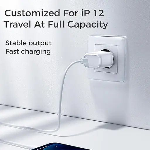 Блок живлення - Адаптер мережевий Joyroom Intelligent fast charger NRT-DY139E 1 Type-C 3A 20W білий - фото 4