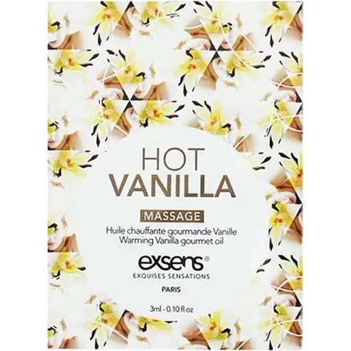 Масажна олія Exsens Massage Hot Vanilla, 3 мл