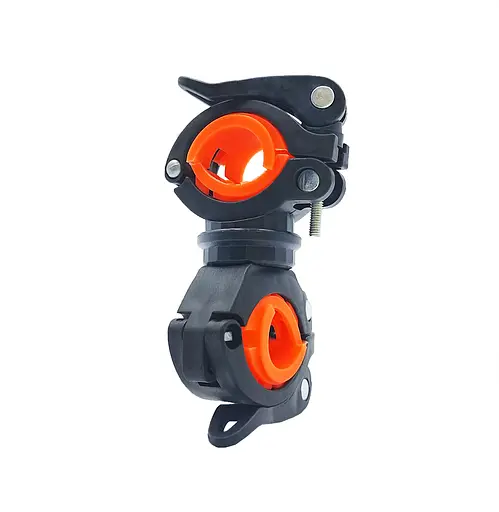 Крепление для велосипедной фары универсальное черно-оранжевый (G0000458)