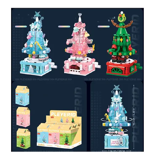 Конструктор SLUBAN Ялинка, (В асортименті) - фото 2