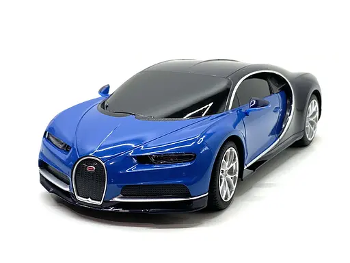 Машинка Rastar Bugatti Chiron на управлінні R/C 1:24 синій 76100