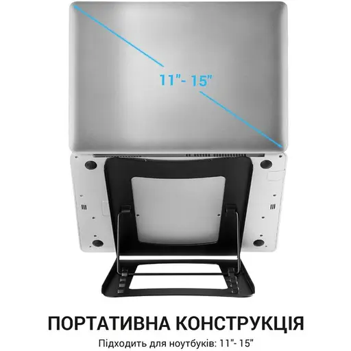 Подставка для ноутбука, планшета OfficePro LS-325G Gray - фото 11