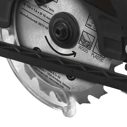 Пила циркулярная аккумуляторная Trotec PCSS 10-20V с кейсом (DAS302848) - фото 5
