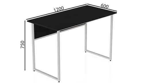 Комп'ютерний стіл Коді 75x120x60 білий ДСП Сосна Кембра 16мм FRD-101195 - фото 6