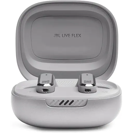 Наушники TWS JBL Live Flex Silver (JBLLIVEFlexSVR) RU - фото 4
