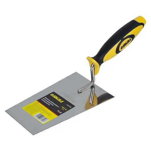 Кельма шпаклевочная Sigma нержавеющая четырехугольная Profi 180×108 мм 8327141 - фото 1