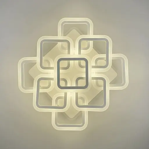 Светодиодная потолочная люстра с цветной RGB подсветкой Ст. A 2505/9 S RGB | Line F - фото 3