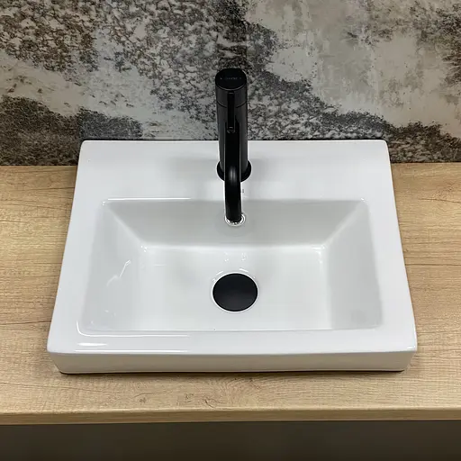 Умивальник VBI Acquaro S white врізний VBI-018056, Білий - фото 2