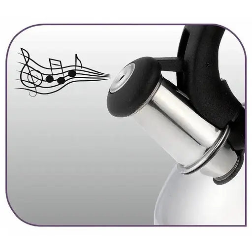 Чайник зі свистком металевий Tefal C7921024  - фото 6